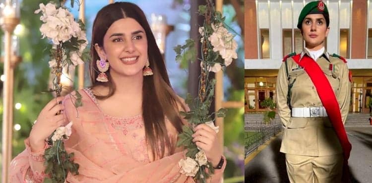 We are doing actual cadet training for Sinf-e-Aahan: Kubra Khan