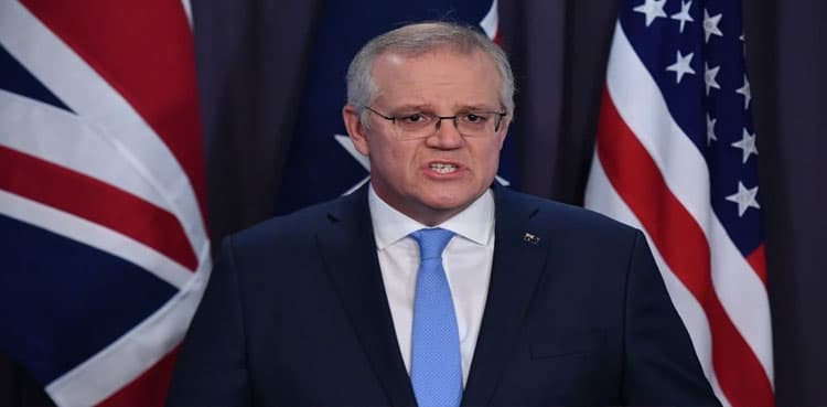 Australian PM departs for Quad meeting amid French submarine deal fallout
