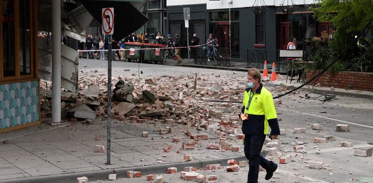 Magnitude 6.0 earthquake strikes near Melbourne