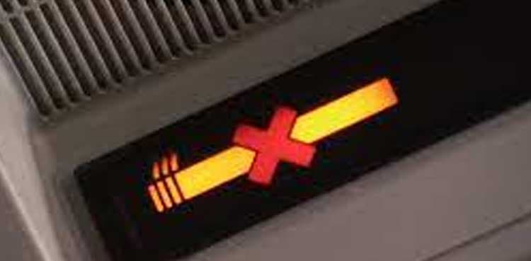 Here's why airliners have ashtrays despite no smoking policy