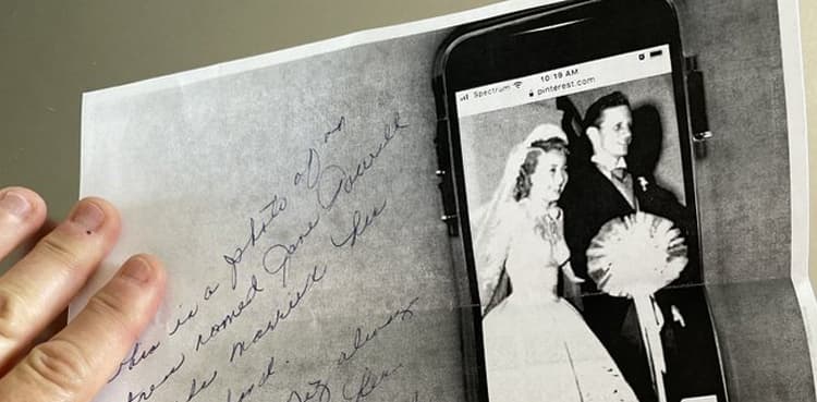 Woman shares how her mother took phone's photocopy to send photo stored in it
