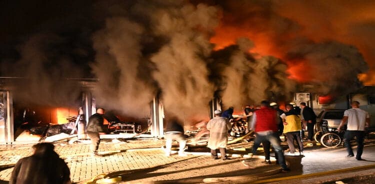 14 dead in fire at Covid hospital in North Macedonia