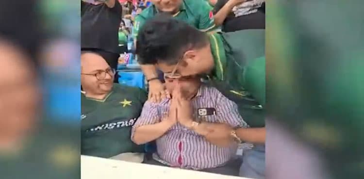 Watch: Babar Azam's father gets emotional after Pakistan's historic win against India
