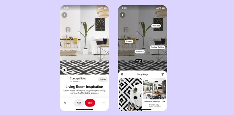Pinterest launches new ad features to drive shopping