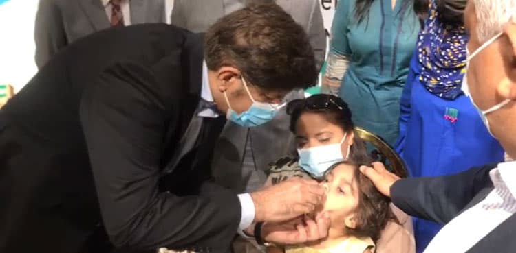 Measles and rubella vaccination drive launched in Sindh schools