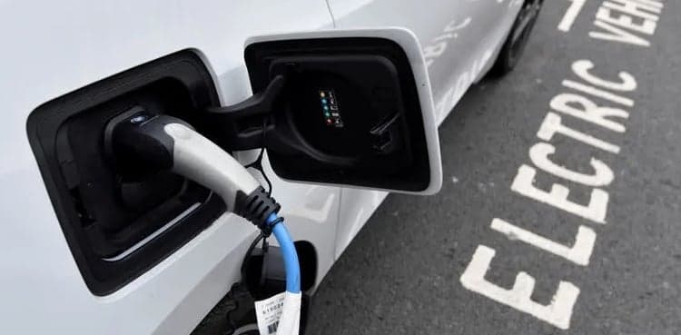 EV sales hit record in UK but still behind target