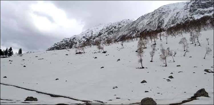 MET office forecasts snowfall in Murree