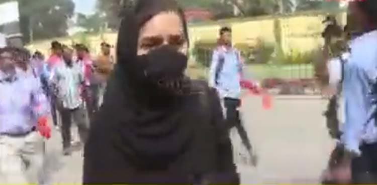 India: Muslim girl who chanted Allahu Akbar in face of extremist goons speaks up!