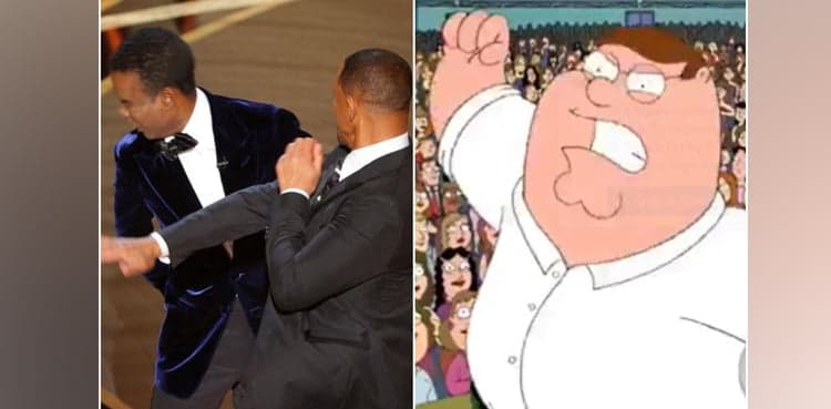 Did Family Guy predict Will Smith and Chris Rock incident?