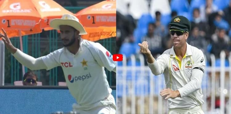 Viral: Hassan Ali follows David Warner with unique dance
