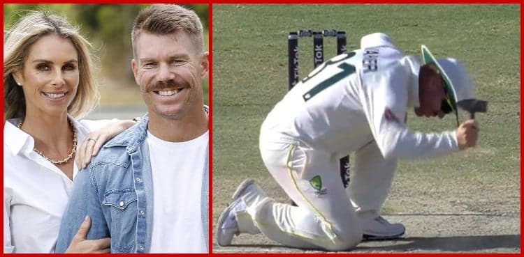 David Warner's wife reacts to his viral video from Pakistan