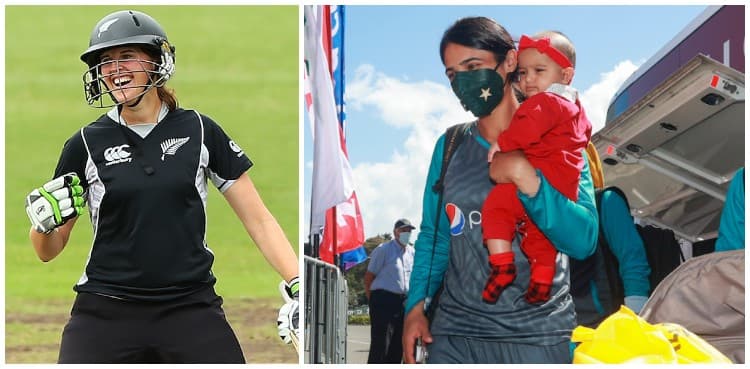 Amy Satterthwaite loves Bismah Maroof, daughter Fatima moment