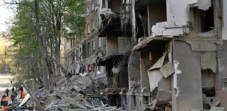 Russia admits striking Kyiv during UN chief's visit