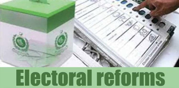 Electoral reforms draft likely to be finalised today