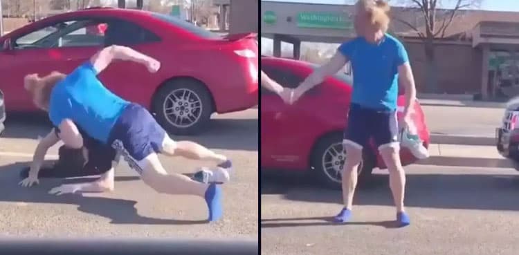 Viral: Street fight ending in MMA style hand shake confuses netizens