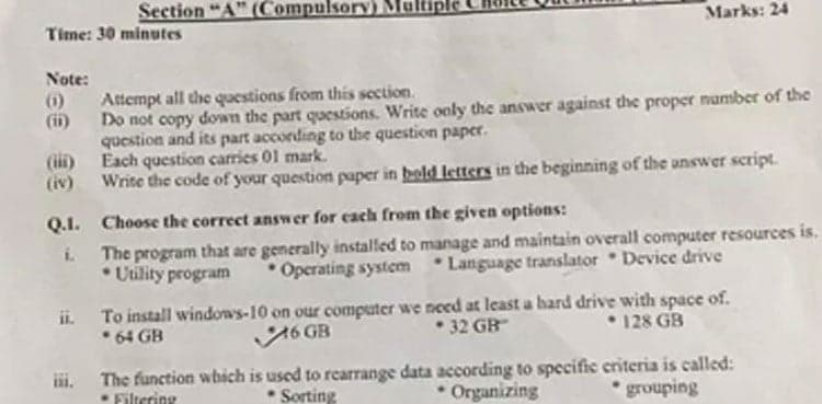 Matric exams: Computer Studies paper leaked on social media in Karachi