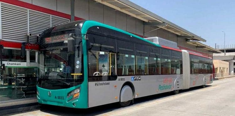 BRT Peshawar fares to be increased from July 1