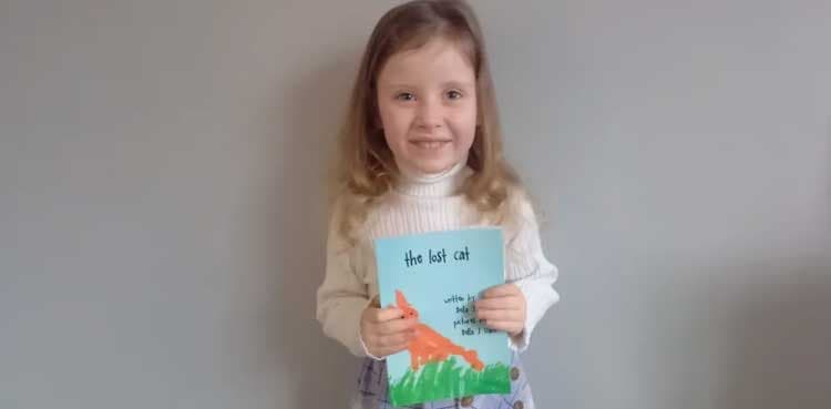 Five-year-old sets record for youngest female to get book published