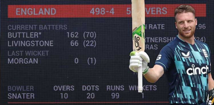 England have sights set on 500-run mark, says Buttler