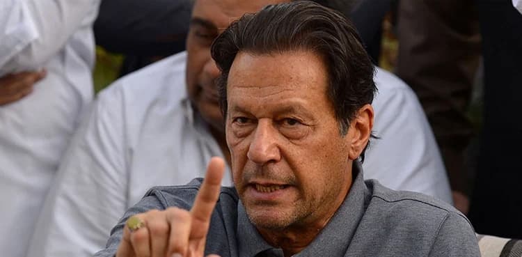 Imran Khan asks people to protest against Imran Riaz’s arrest  