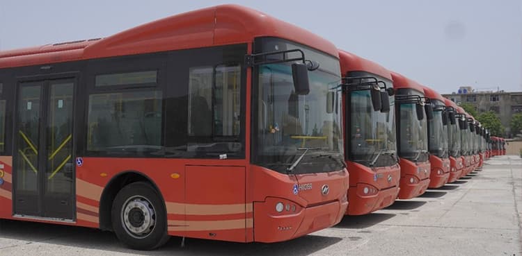 People’s bus service suspended for all routes in Karachi after rain