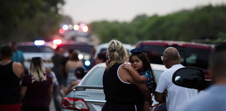 'Stacks of bodies': 46 dead migrants found in truck in Texas