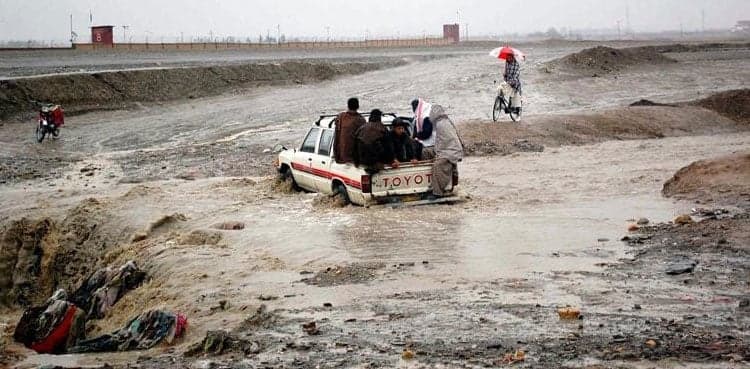 Death toll in Balochistan rains jumps to 102: PDMA