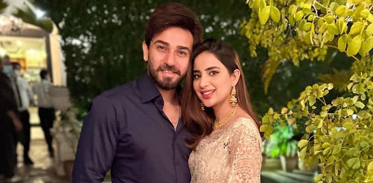 VIRAL: Ali Ansari shares pictures with wife Saboor Aly