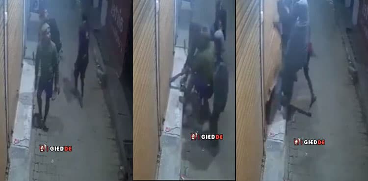 Video: Thieves open shop’s shutter using mere cloth