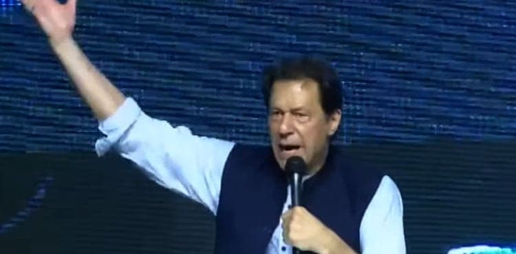 Imran Khan says Nawaz Sharif pleading for another NRO from London