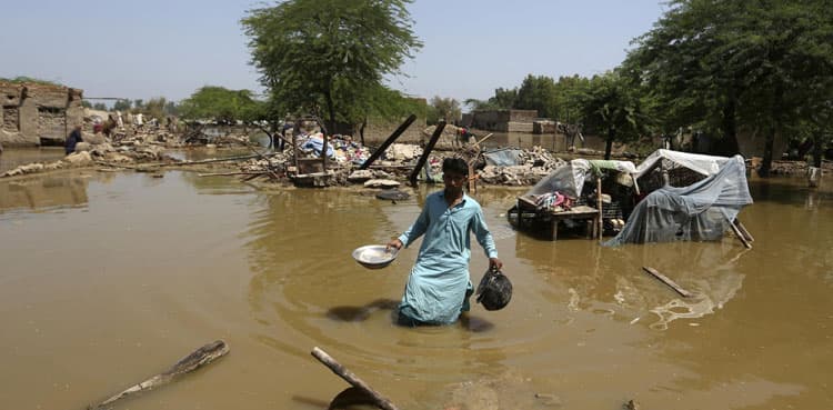 Flood-hit Sindh fights waterborne diseases