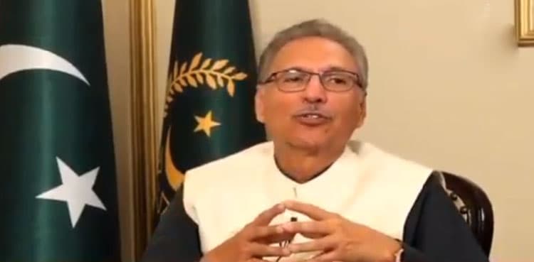 President Arif Alvi speaks up on foreign conspiracy