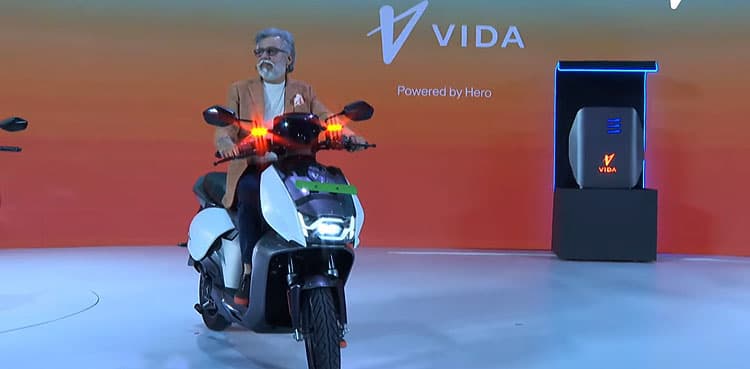 WATCH: Hero launches first electric scooter worldwide