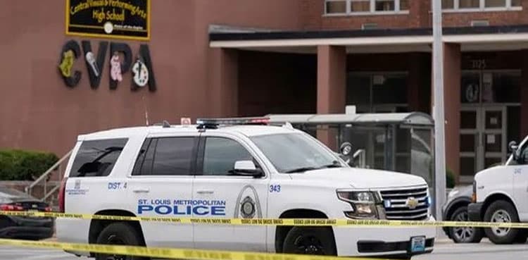 Two dead in shooting at US high school, gunman killed by police