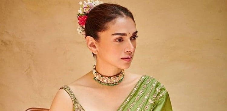 Aditi Rao Hydari - A vision to behold in ethnic Saree