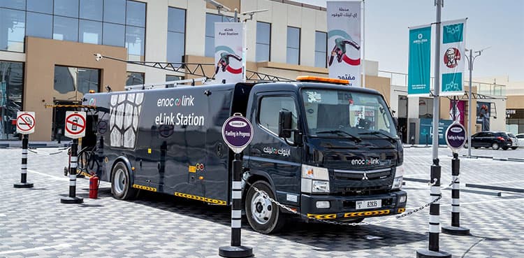 ENOC Link unveils new eLink station in Dubailand