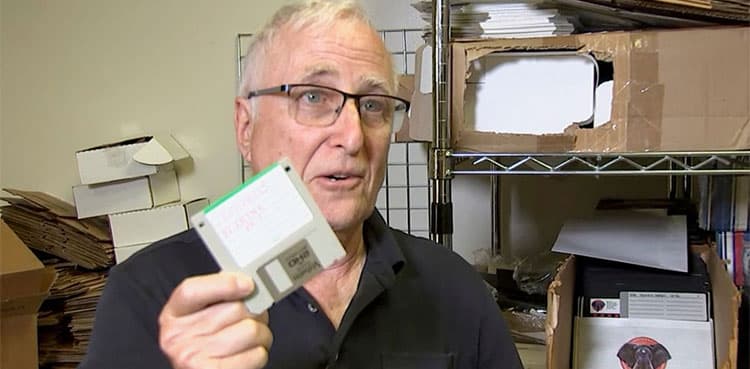 Floppy disks get second life