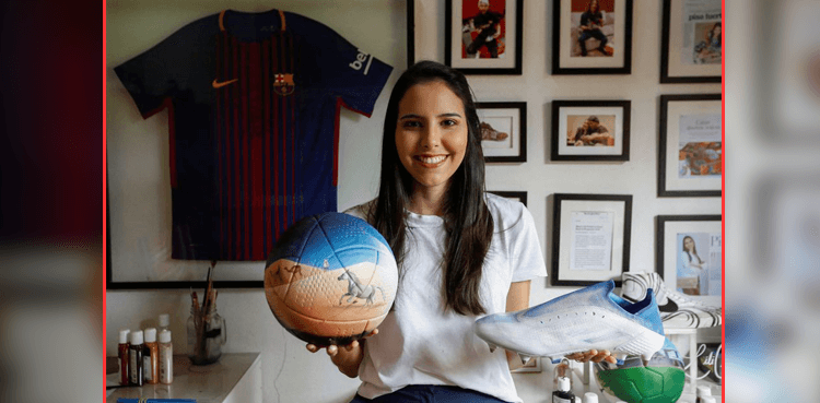 Paraguay artist who painted boots for Messi looks to bring colour to World Cup