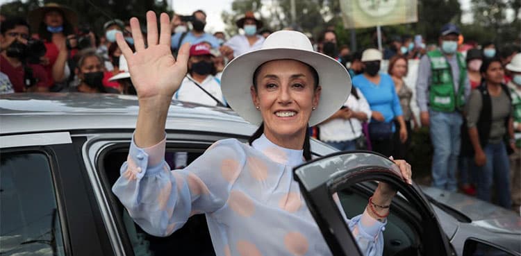 Sheinbaum takes office as Mexico's first woman president