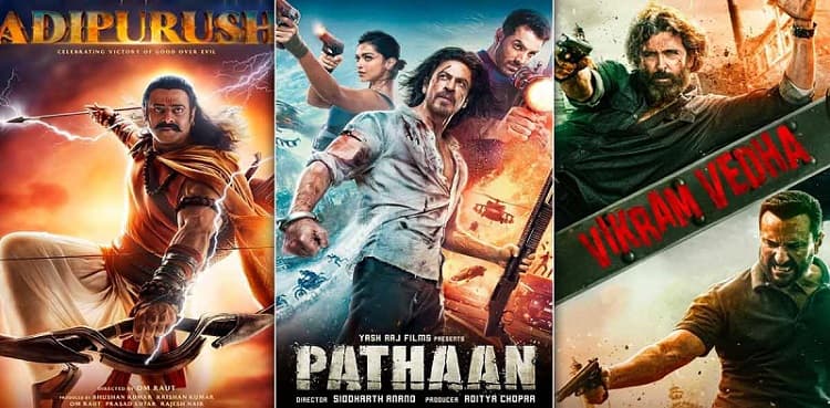 Shahrukh Khan's 'Pathaan' beats 'Adipurush', 'Vikram Vedha'