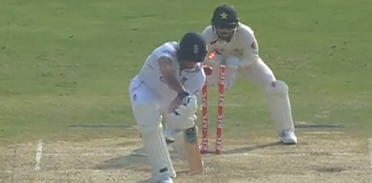 PAK v ENG: Abrar Ahmed clean bowls Ben Stokes with beauty, video goes viral