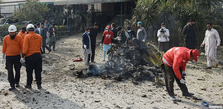 Islamabad suicide attack: Police say ‘no evidence of woman in vehicle’