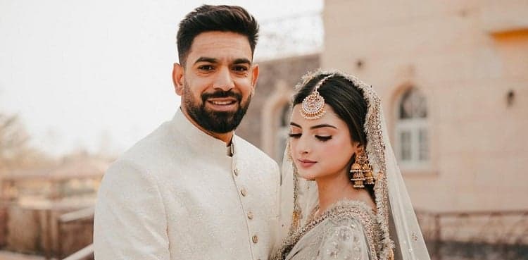 Haris Rauf ties the knot with Muzna Masood