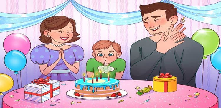 IQ Test: Can you spot mistake in Birthday party photo in 5 secs?