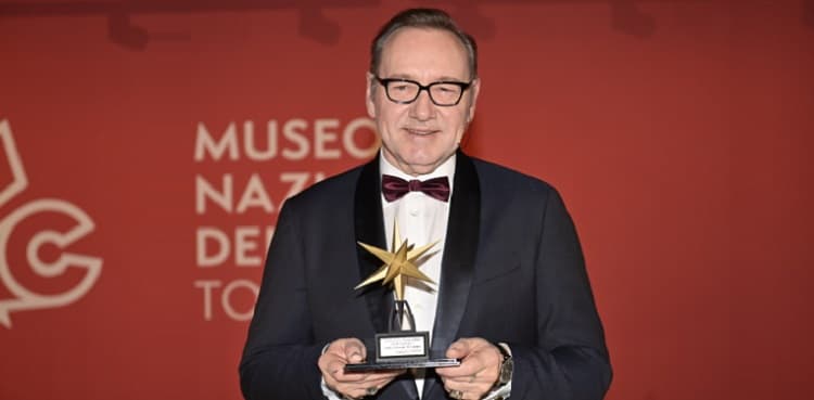 Kevin Spacey gets honoured in Italy despite controversy