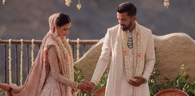 KL Rahul marries Athiya Shetty; pictures, video go viral