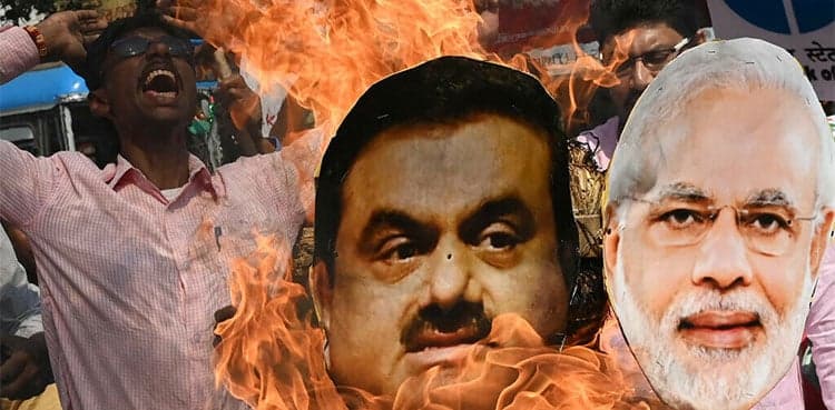 Adani Group companies lose $27 billion in market value