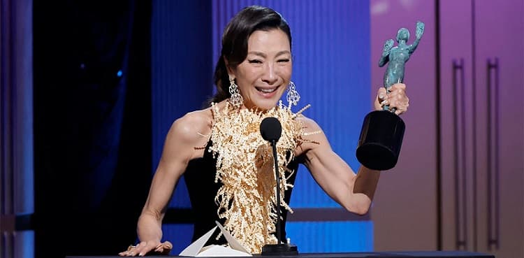 Michelle Yeoh creates history at SAG Awards