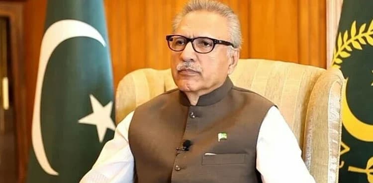 President Alvi questions ‘timing’ of legislation to curtail CJP’s powers