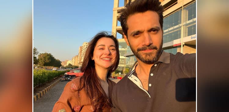 Hania Aamir shares pictures, video with MPHT co-star Wahaj Ali